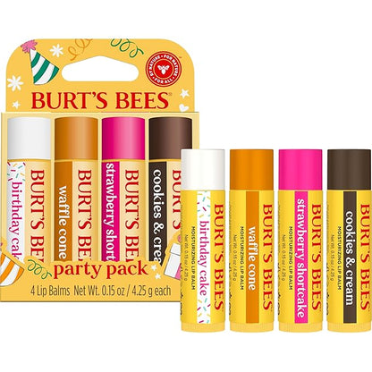 Burt's Bees Lip Balm Party Pack