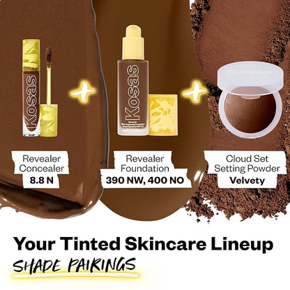 Kosas Revealer Concealer - Medium Coverage Makeup with 8.8 N)