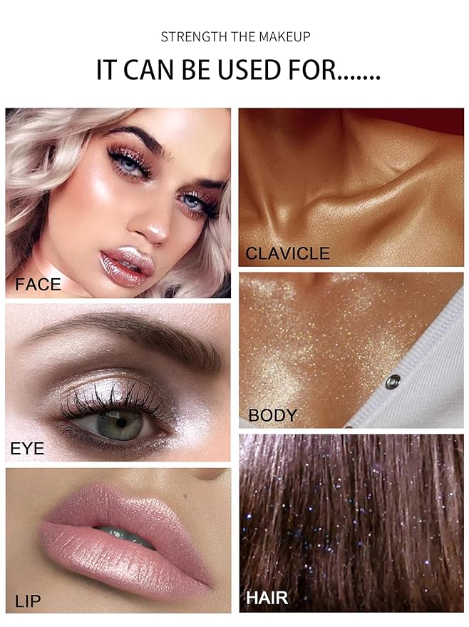 URQT Fairy Dust Highlighting Powder - Full Body White Moonbeam)
