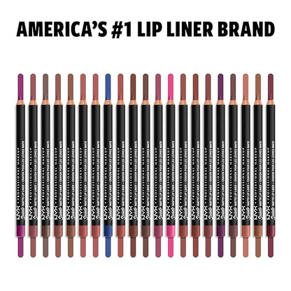 NYX PROFESSIONAL MAKEUP Suede Matte Lip Liner, Vegan Vegan