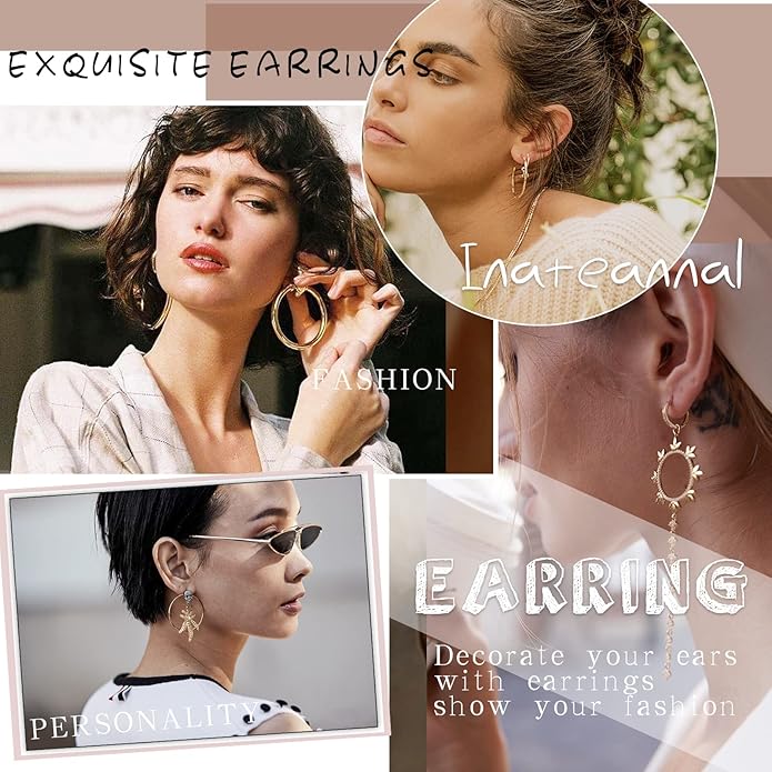 Vintage Crystal Bow Chain Drop Earrings