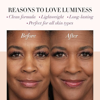 LUMINESS Airbrush Spray Silk Foundation Starter Kit - & Moisturizes