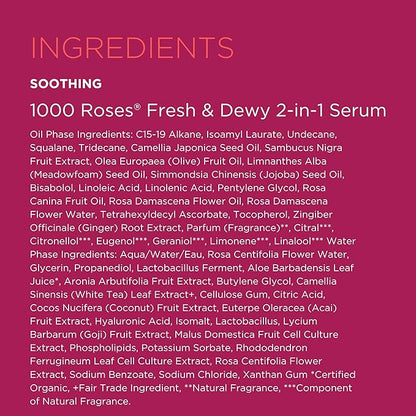 1000 ROSES® Fresh + Dewy 2 in 1 Serum