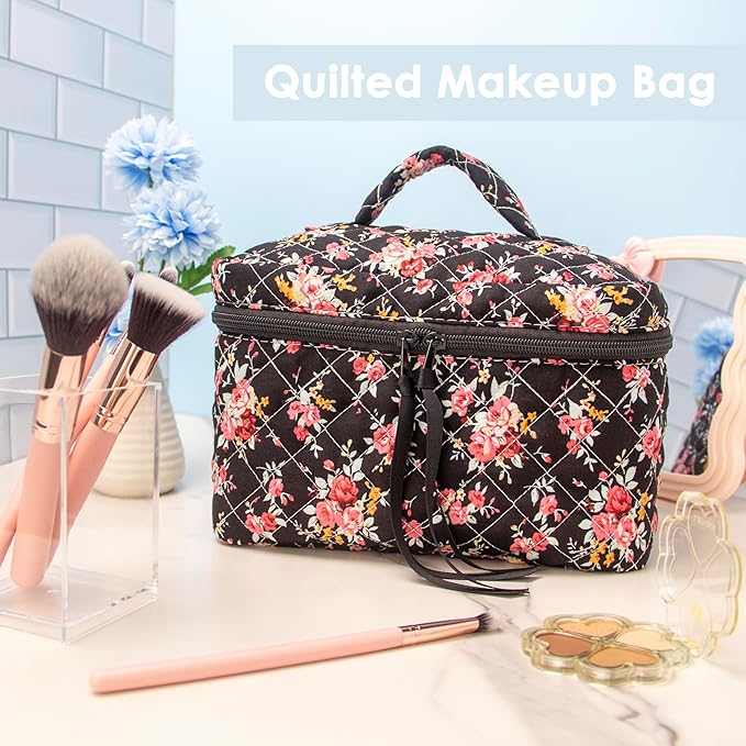 Pazimiik cotton makeup bag for