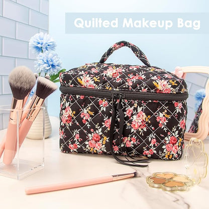 Pazimiik cotton makeup bag for