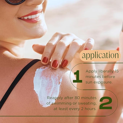 InstaNatural Skin Care Vitamin C SPF 50 Broad Spectrum Sunscreen Lotion, Brightening, Lightweight, Non-Greasy Moisturizer, UVA, UVB Sun Protection Sunblock, with Aloe Vera & Botanicals, 5 Fl Oz