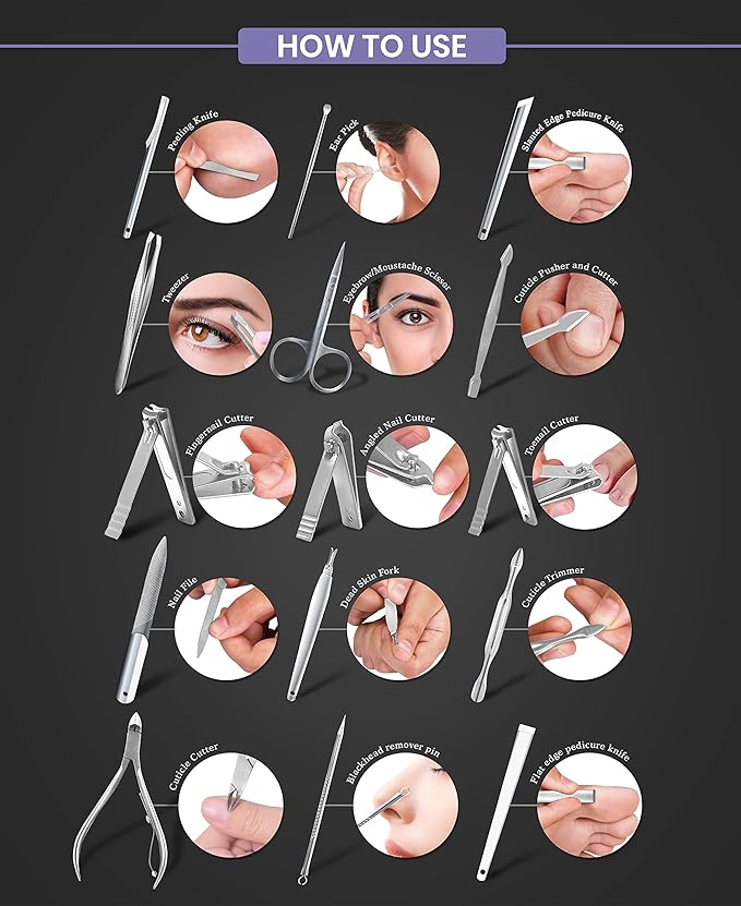 Utopia care manicure kit nail