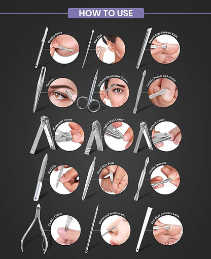 Utopia care manicure kit nail