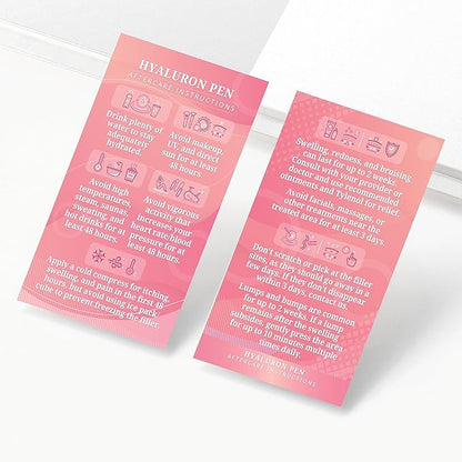 100 Pack - Premium Hyaluron Pen Supplies