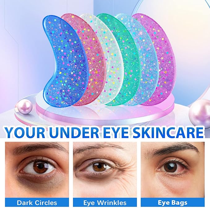 Eye gels with natural marine