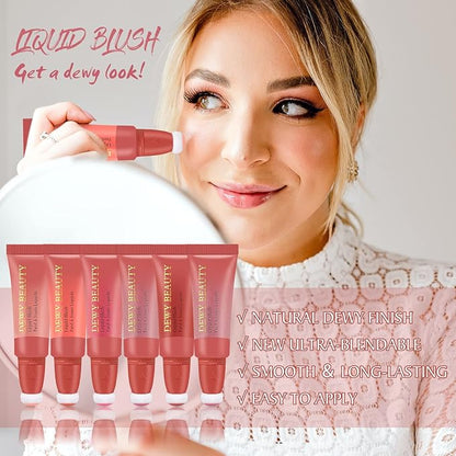 Liquid Blush Makeup Wand, Cream Liquid Blush with