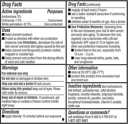 ChapStick Moisturizer Original Lip Balm Tubes,