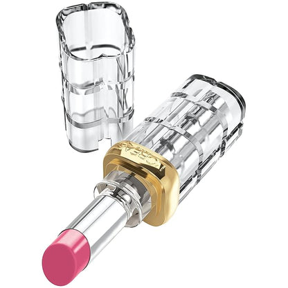 L'Oreal Paris Makeup Colour Riche Shine Lipstick, Glazed Pink, 0.1 oz.