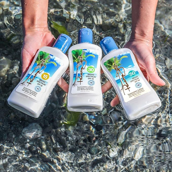 Panama Jack Sunscreen Suntan Lotion - SPF 50, Broad Spectrum UVA/UVB Protection, PABA, Paraben, Gluten & Cruelty Free, 6 FL OZ (Pack of 12)