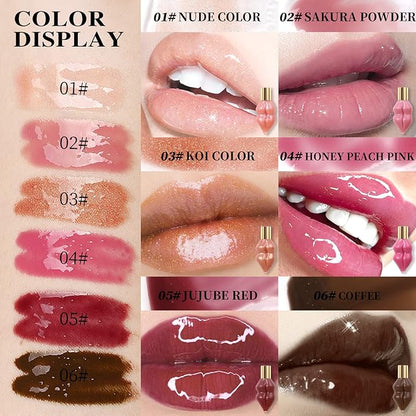 Lip Plumper Gloss Moisturize Hydrating Liquid Lipstick Smooth Gloss