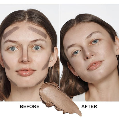 FV Cool Toned Contour Stick, Blendable & Smooth, 01 Amber