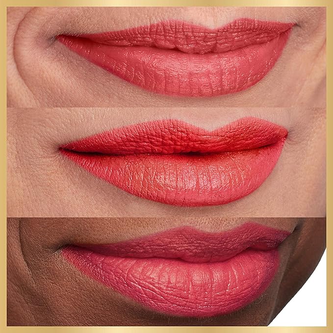 L'Oreal Paris Age Perfect Satin Lipstick with Precious Oils, 204 Spring Coral, 0.13 Ounce