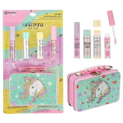 Expressions 5pc Cosmetics Lip Kit For Kids w/Lip