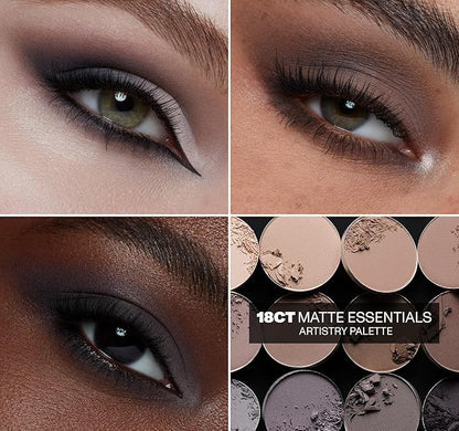 Morphe 18CT Makeup Palette - Matte Essentials Artistry 68 oz
