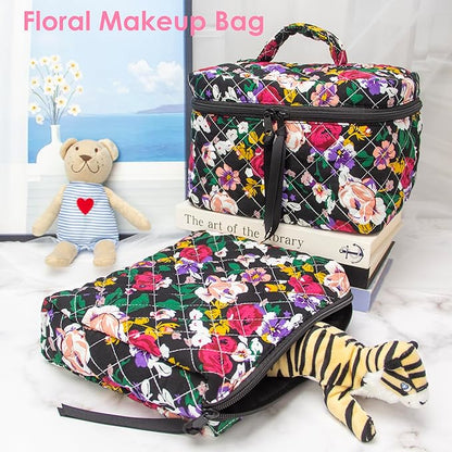 Pazimiik cotton makeup bag for