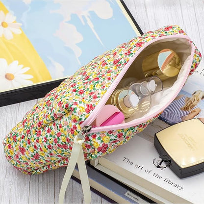 Pazimiik cotton makeup bag for