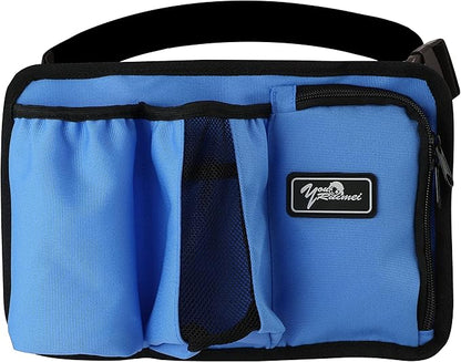 Massage Bottle Bag Massage Therapist Holster Massage Lotion Holster Massage Oil Holster（YR-3KD-Blue）