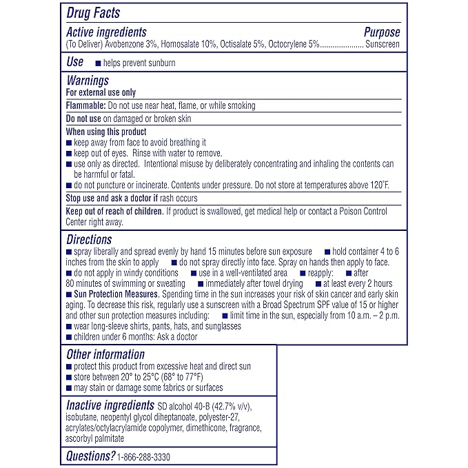 Coppertone Complete Sunscreen Spray, SPF 50 Spray Sunscreen, 5.5 Oz