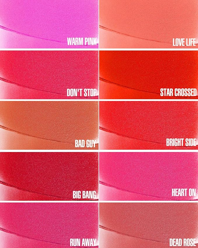 Bright Red Lipstick Matte, Ruby Red Liquid Lipstick Bright