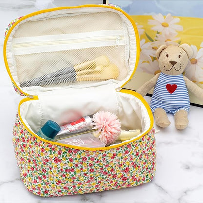 Pazimiik cotton makeup bag for