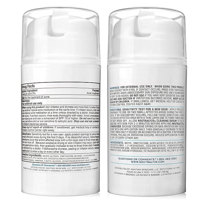 Moderate To Severe Acne Treatment Kit (Clearing