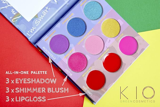 Unicorn All in One Makeup Palette With 9