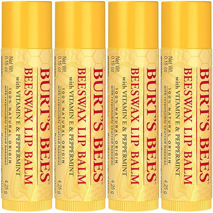 Beeswax Lip Balm Pack by Burts