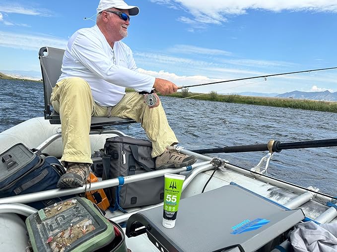 WATERMAN'S Hyrdo Lite SPF 55 Broad Spectrum Reef Safe Sunscreen for Face and Body, Fragrance-Free, Oxybenzone Free - 3.4oz