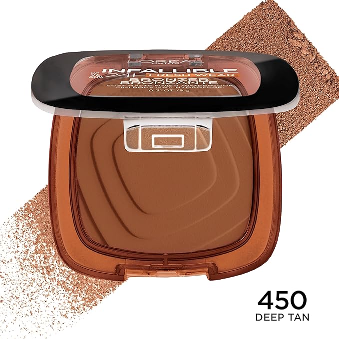 L'Oreal Paris Infallible Up to 24H Fresh Wear Deep Tan, 0.31 oz