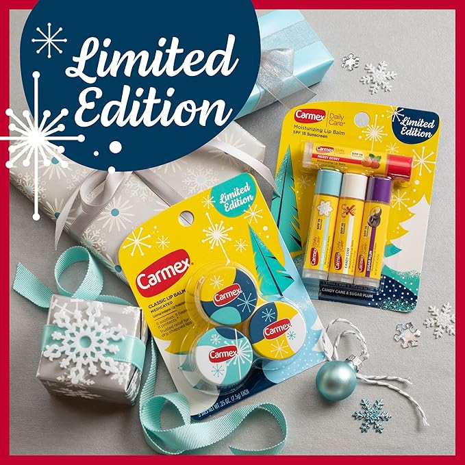 Carmex Lip Balm Limited Edition Holiday Daily