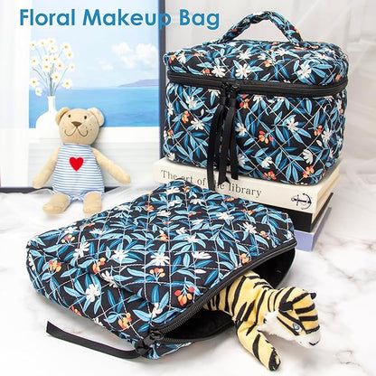 Pazimiik cotton makeup bag for