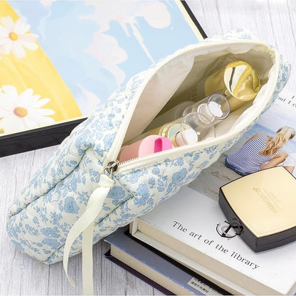 Pazimiik cotton makeup bag for