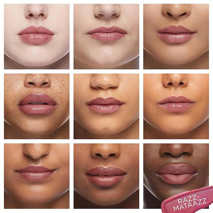 Pure Cosmetics Pure Illumination Lip Gloss - LED-lit Applicator w/Side Mirror - Non-Sticky, Moisturizing & Hydrating Lip Glosses - Soothes & Heals Dried Chapped Lips (Razzmatazz)