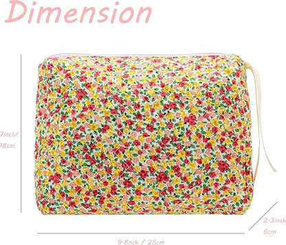 Pazimiik cotton makeup bag for