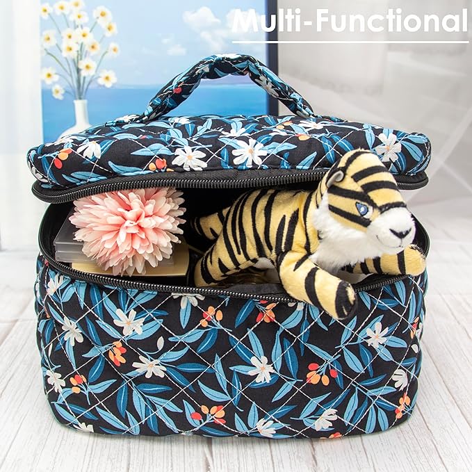 Pazimiik cotton makeup bag for