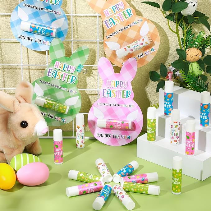 48 Pcs Easter Lip Balm Bulk
