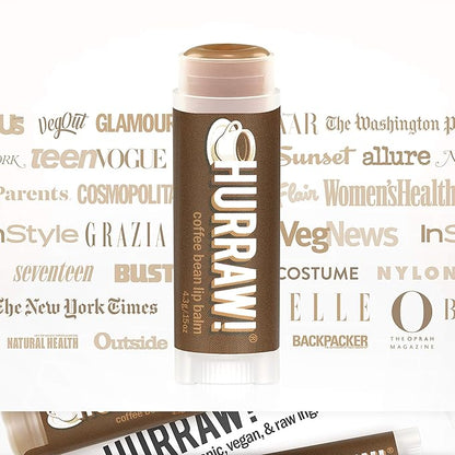 Hurraw! Coffee Bean Lip Balm: Organic,