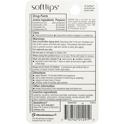 Softlips Hydration and Protection With Spf Vanilla