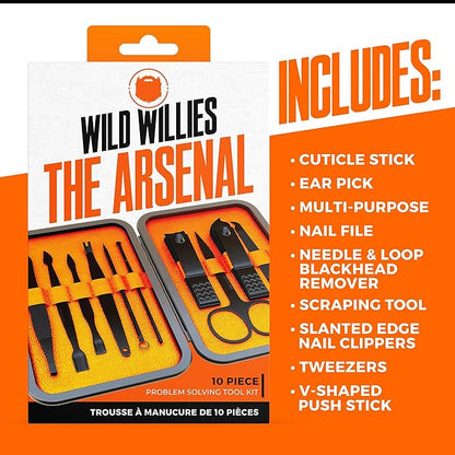 Wild willies mens grooming kit