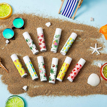 50 Pcs Summer Lip Balm Bulk Gifts