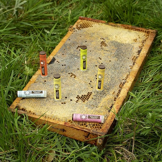 Moon Valley Organics Beeswax Lip Balm (ZINGY