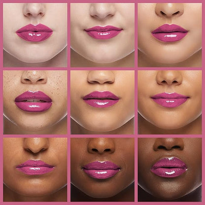 FLOWER BEAUTY By Drew Barrymore Bitten Lip Stain - Long-Lasting Color - Hydrating + Water-Based Formula - Gel-Like Texture - (Sass)