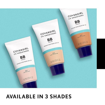 COVERGIRL Smoothers Bb Cream, Medium To Dark 815, 2 Count