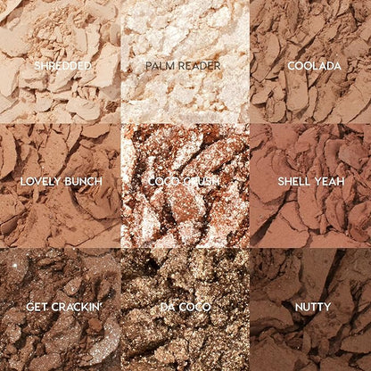 Colourpop Going Coconuts Eyeshadow Palette - Cool-Toned Neutral 3 oz