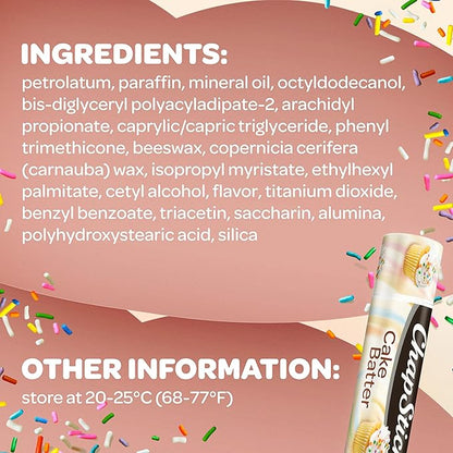 ChapStick Cake Batter Limited Edition Flavored